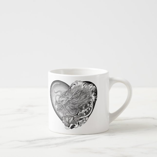 Taza De Espresso Dragon Heart (Derecha)