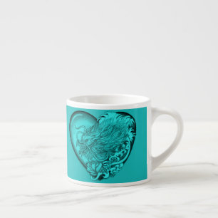 Taza De Espresso Dragon Heart