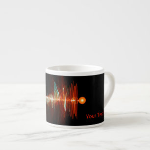 Taza De Espresso Dualidad de onda de partículas