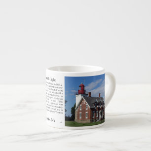 Taza De Espresso Dunkirk Lighthouse espresso mug