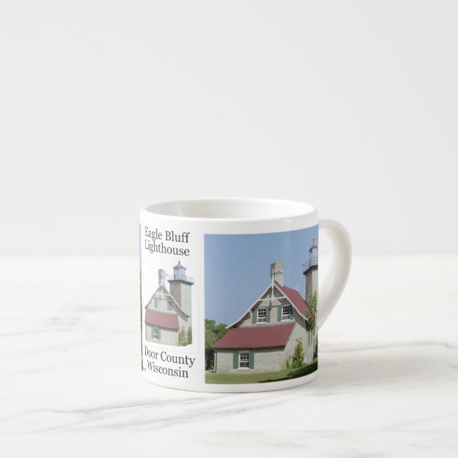 Taza De Espresso Eagle Bluff Lighthouse espresso mug (Derecha)