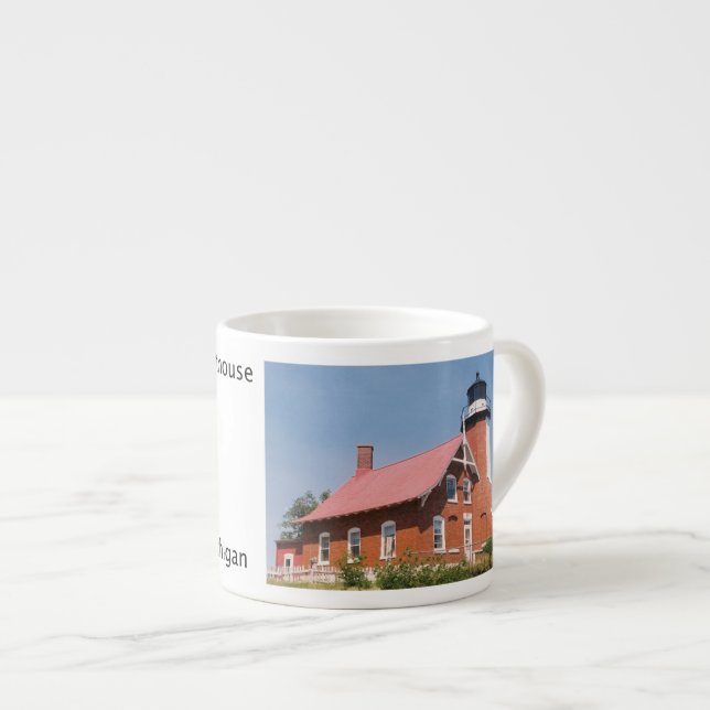 Taza De Espresso Eagle Harbour Lighthouse espresso mug (Derecha)