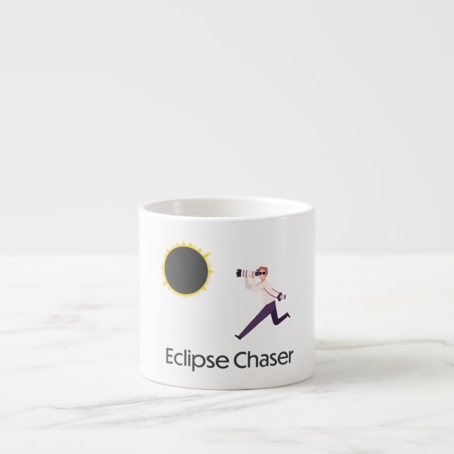 Taza De Espresso Eclipse Chaser Mug (Frente)