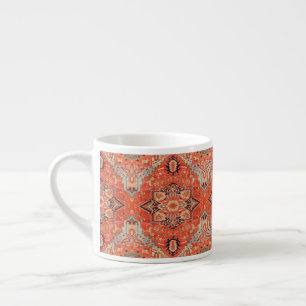 Taza De Espresso Ecos eternos: El Boho del patrimonio oriental marr