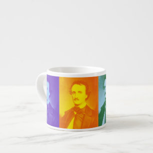 Taza De Espresso Edgar Allan Poe Pop Art Espresso Mug