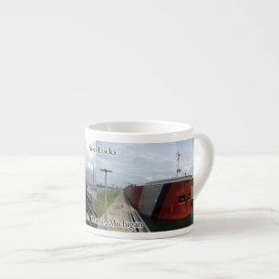 Taza De Espresso Edwin H. Gott Soo Locks espresso mug