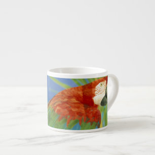 Taza De Espresso EE. UU., Hawái. Loro