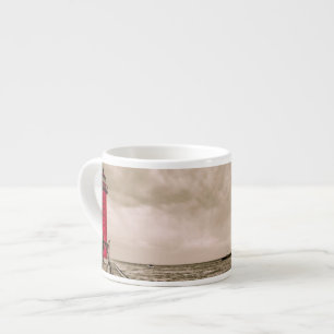 Taza De Espresso EE. UU., Michigan, faro de Grand Haven