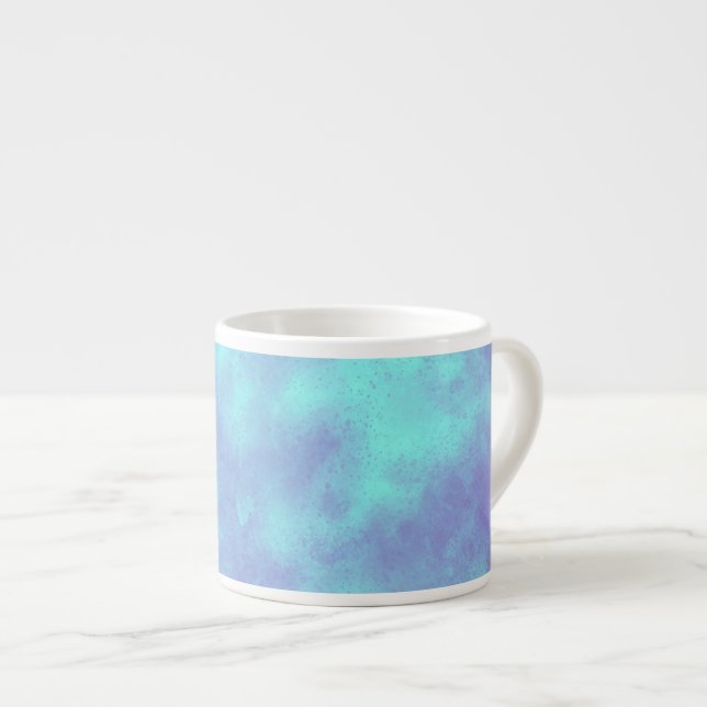 Taza De Espresso Efecto Nube de tormenta púrpura (Derecha)