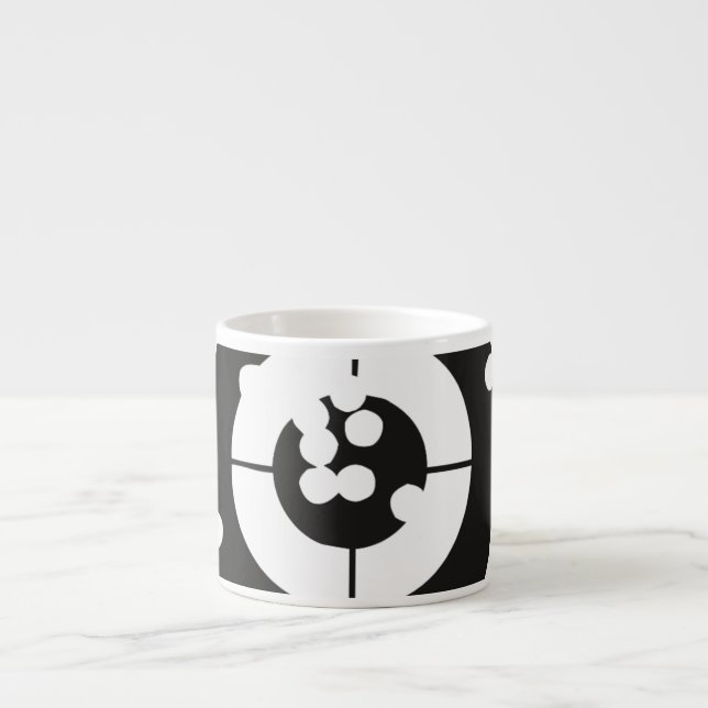 Taza De Espresso Ejercicios de tiro (Frente)