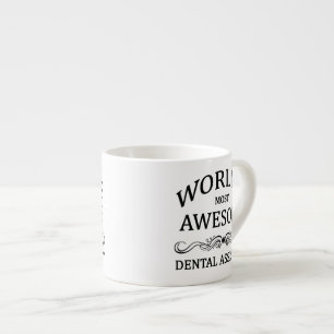 Taza De Espresso El ayudante de dentista más impresionante del