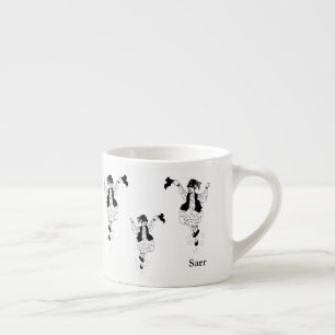 Taza De Espresso El baile de Espresso Mug Greek Evzone