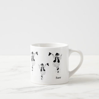 Taza De Espresso El baile de Espresso Mug Greek Evzone