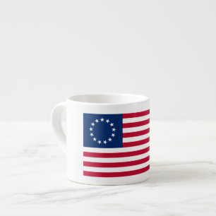 Taza De Espresso El Círculo de Estrellas, Bandera de Estados Unidos