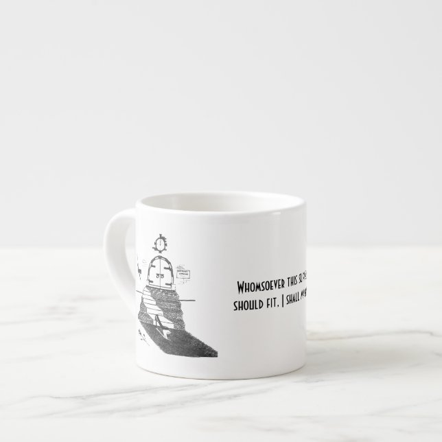 Taza De Espresso El deslizador de Cenicienta (Izquierda)