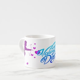 Taza De Espresso El día de San Valentín