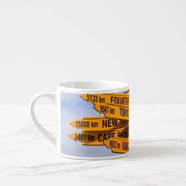 Taza De Espresso El final del camino (Izquierda)