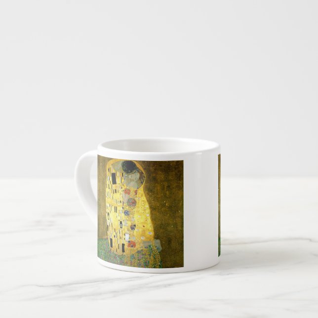 Taza De Espresso El ~ Gustavo Klimt del beso (Izquierda)