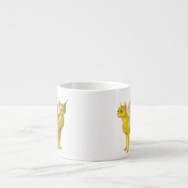 Taza De Espresso El maravilloso gato enquistado