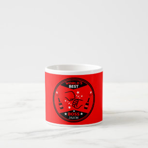 Taza De Espresso El mayor jefe del mundo