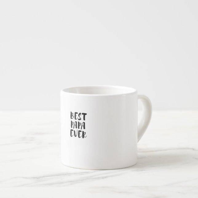 Taza De Espresso El mejor papa de la historia (Derecha)
