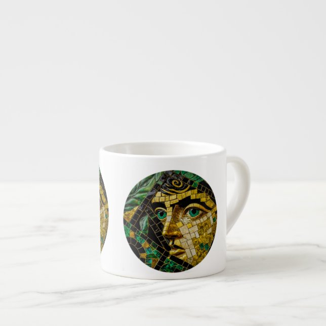 Taza De Espresso El misterio griego antiguo Espresso Mug (Derecha)