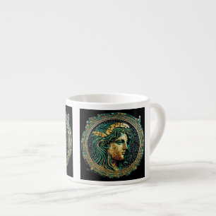 Taza De Espresso El misterio griego antiguo Espresso Mug
