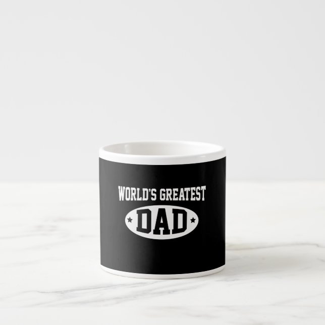 Taza De Espresso El papá más grande del mundo (Frente)
