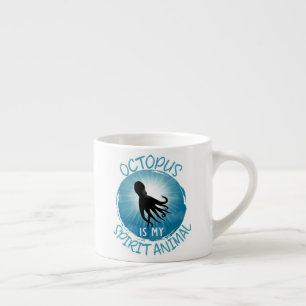 Taza De Espresso El pulpo es mi animal espiritual
