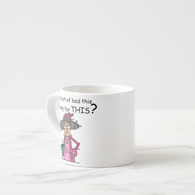 Taza De Espresso El salir del humor de la cama (Izquierda)