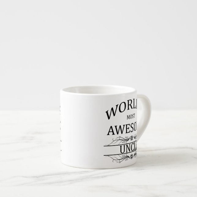 Taza De Espresso El tío más impresionante del mundo (Derecha)