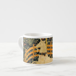 Taza De Espresso El unicornio en cautiverio