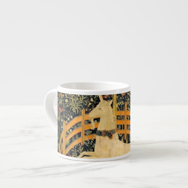 Taza De Espresso El unicornio en cautiverio (Izquierda)