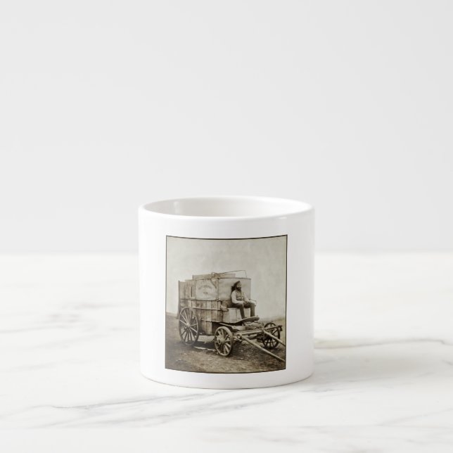 Taza De Espresso El vagón de la fotografía de Roger Fenton (Frente)