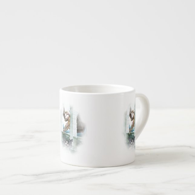 Taza De Espresso El Viñette de Lair del Dragón (Derecha)