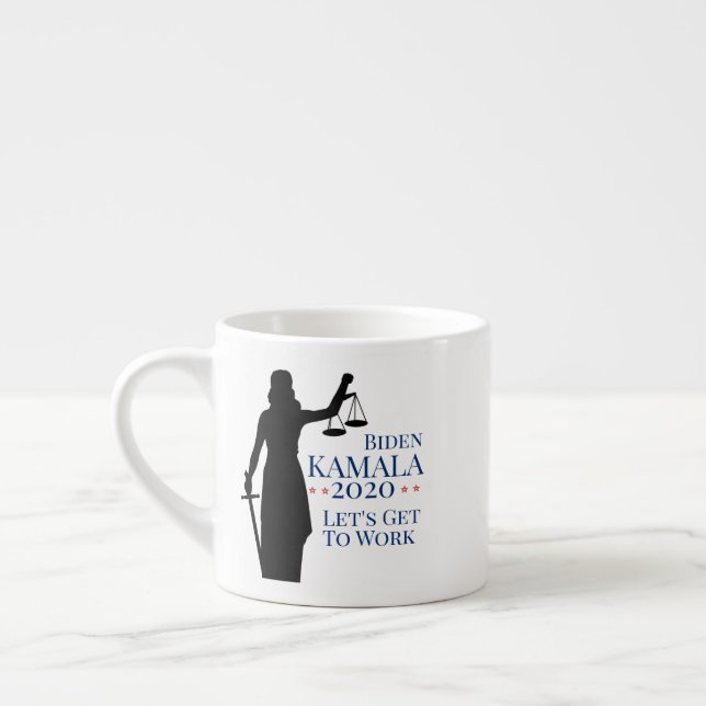 Taza De Espresso Elecciones 2020 de Biden Harris (Izquierda)