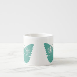 Taza De Espresso "Elegancia fluctuante: mariposa marina ligera