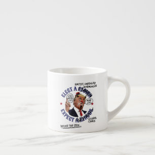 Taza De Espresso Elige un Payaso Espera un Circo: Anti-Trump Desfig
