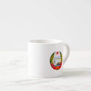 Taza De Espresso Emblema norcoreano