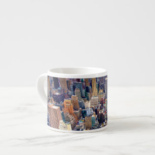 Taza De Espresso Empire State Building y Midtown Manhattan