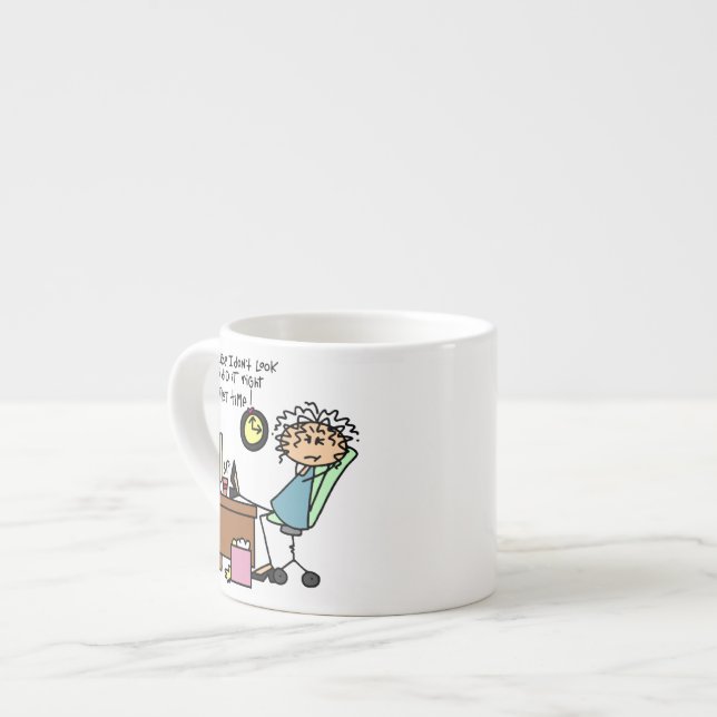 Taza De Espresso Enderece la primera vez el humor (Izquierda)