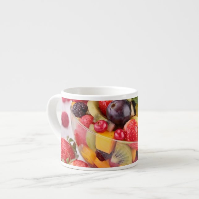 Taza De Espresso Ensalada de fruta fresca (Izquierda)