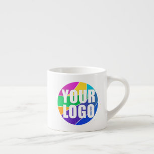 Taza De Espresso Entrega corporativa de logotipos promocionales par