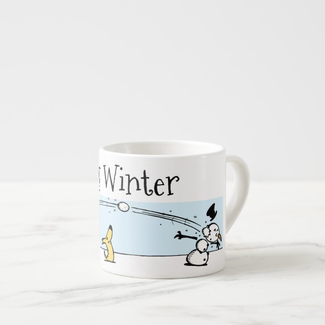 Taza De Espresso Es invierno (Derecha)