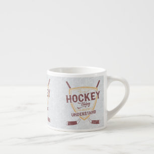 Taza De Espresso Es una cosa de hockey que no entenderías