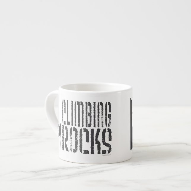 Taza De Espresso Escalada de rocas (Izquierda)