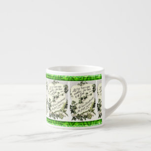 Taza De Espresso Escritura Y Desplazamiento