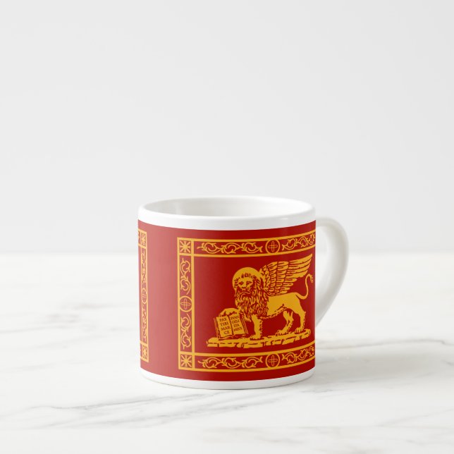 Taza De Espresso Escudo de armas de Venecia (Derecha)