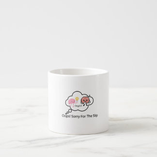 Taza De Espresso Especialidad Mug oops mugs graciosos