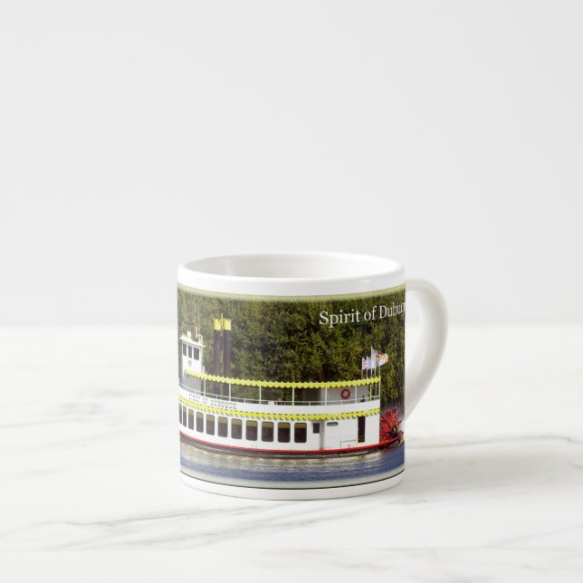 Taza De Espresso Espíritu de espresso mug de Dubuque (Derecha)